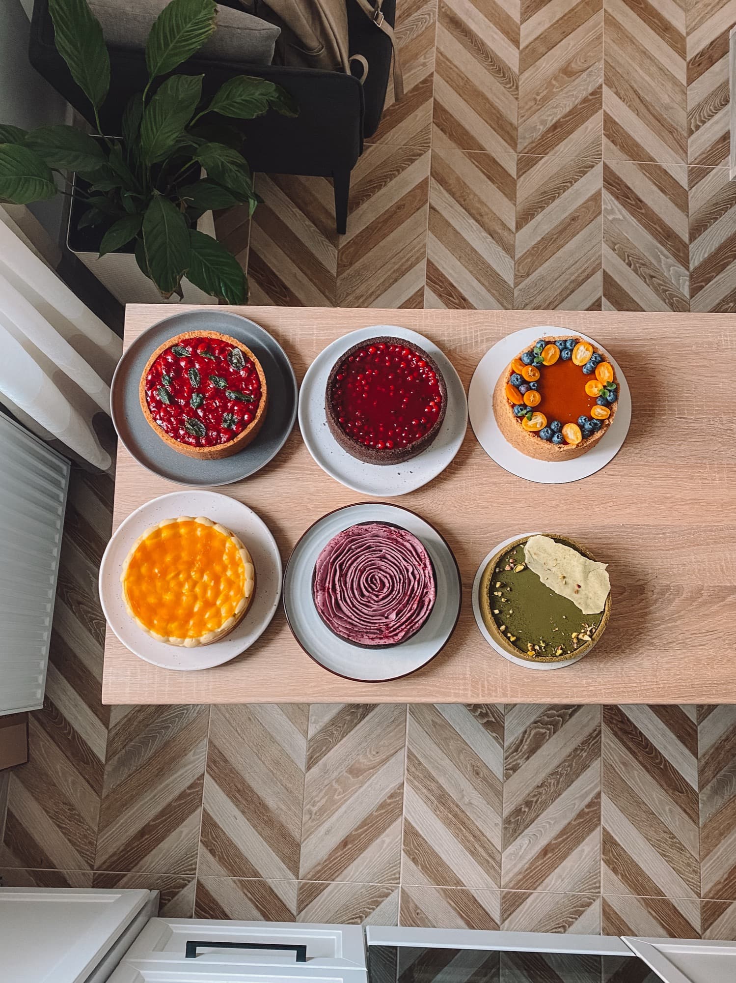 Handcrafted cake